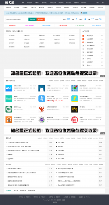 最新帝国CMS目录导航网整站源码-未来资源网