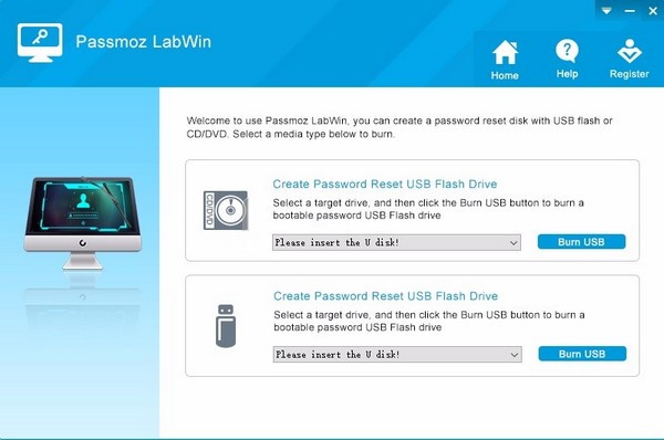 Windows密码恢复软件PassMoz LabWin 可绕过密码-未来资源网